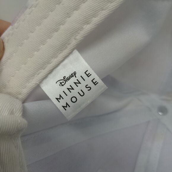 Minnie Mouse Slideback Hat Multicolor One Size Adjustable Embroidered Disney - Picture 7 of 8